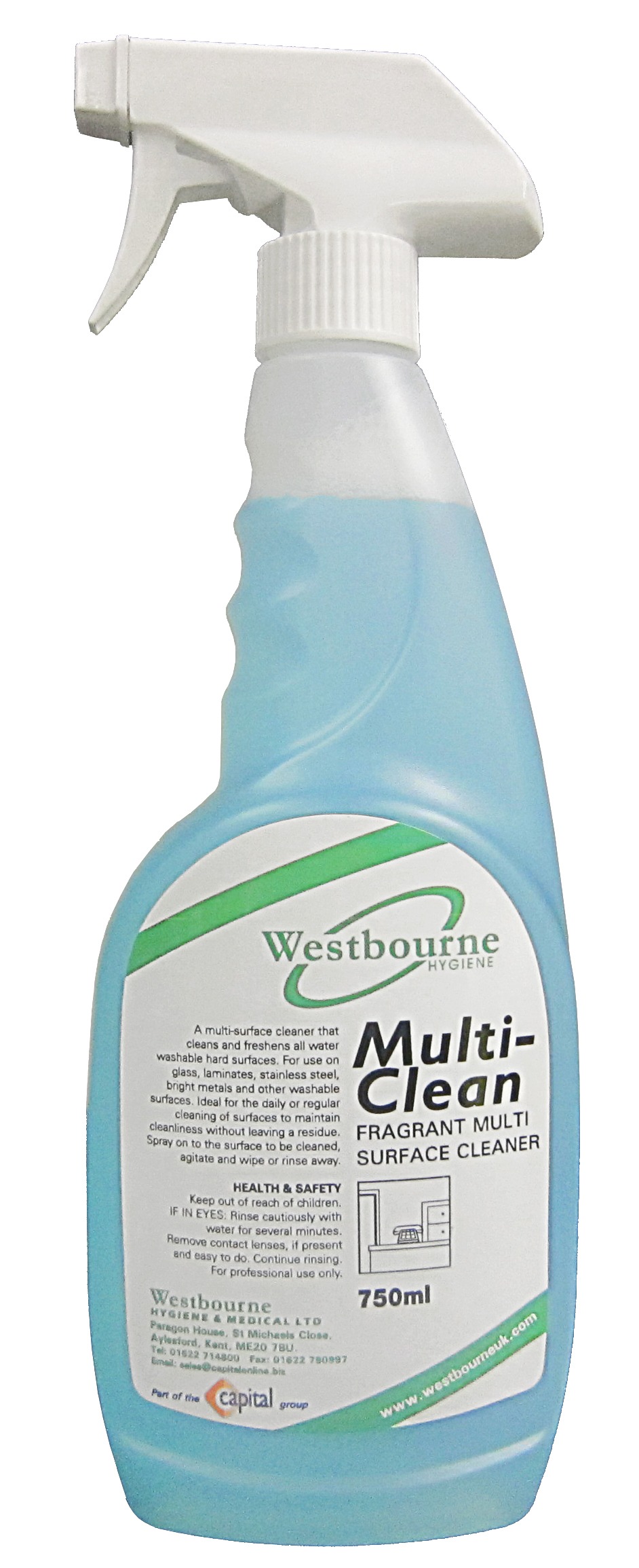 WESTBOURNE | MULTI CLEAN G.P CLEANER X 750ML | 450WB