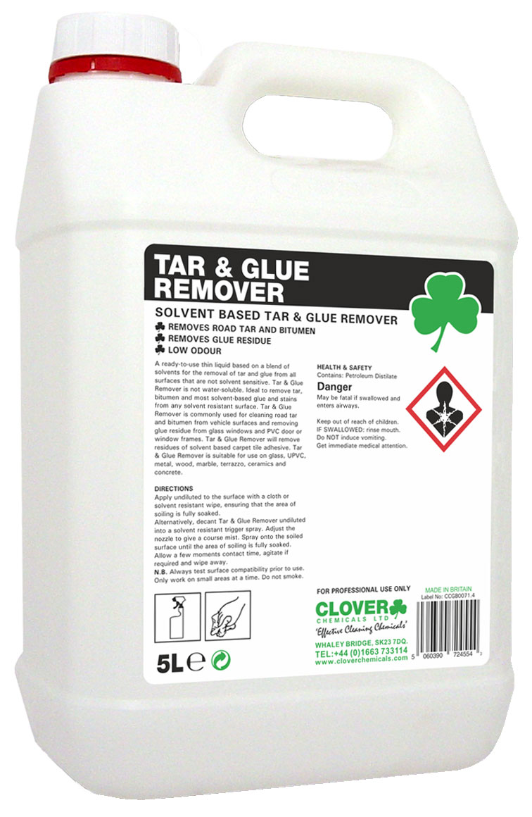 CLOVER (CHRISTEYNS) | 704 TAR & GLUE REMOVER X 5 LTR | 704