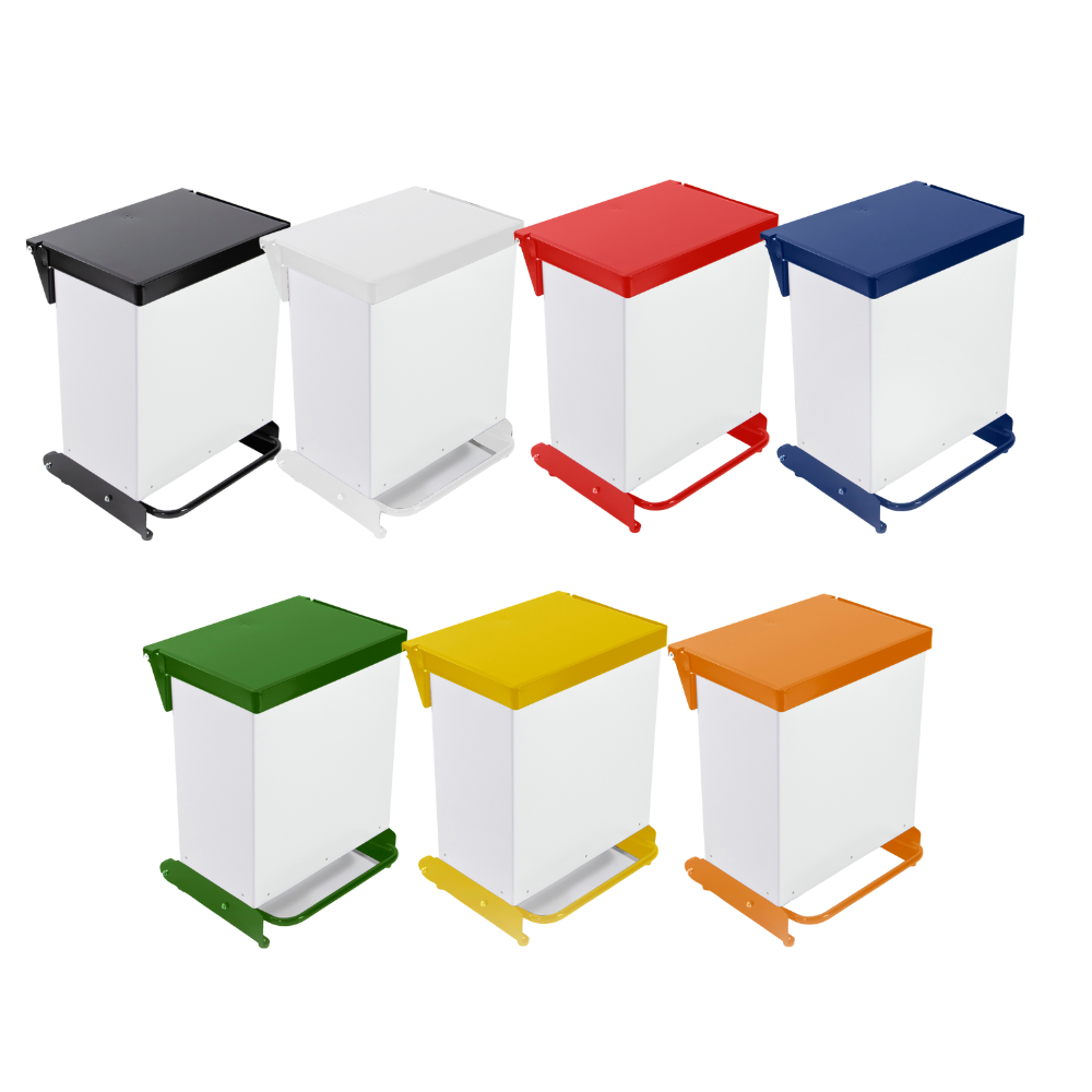 ROBERT SCOTT | FIRE RETARDANT ENCLOSED PEDAL BIN X 36 LTR | 104221