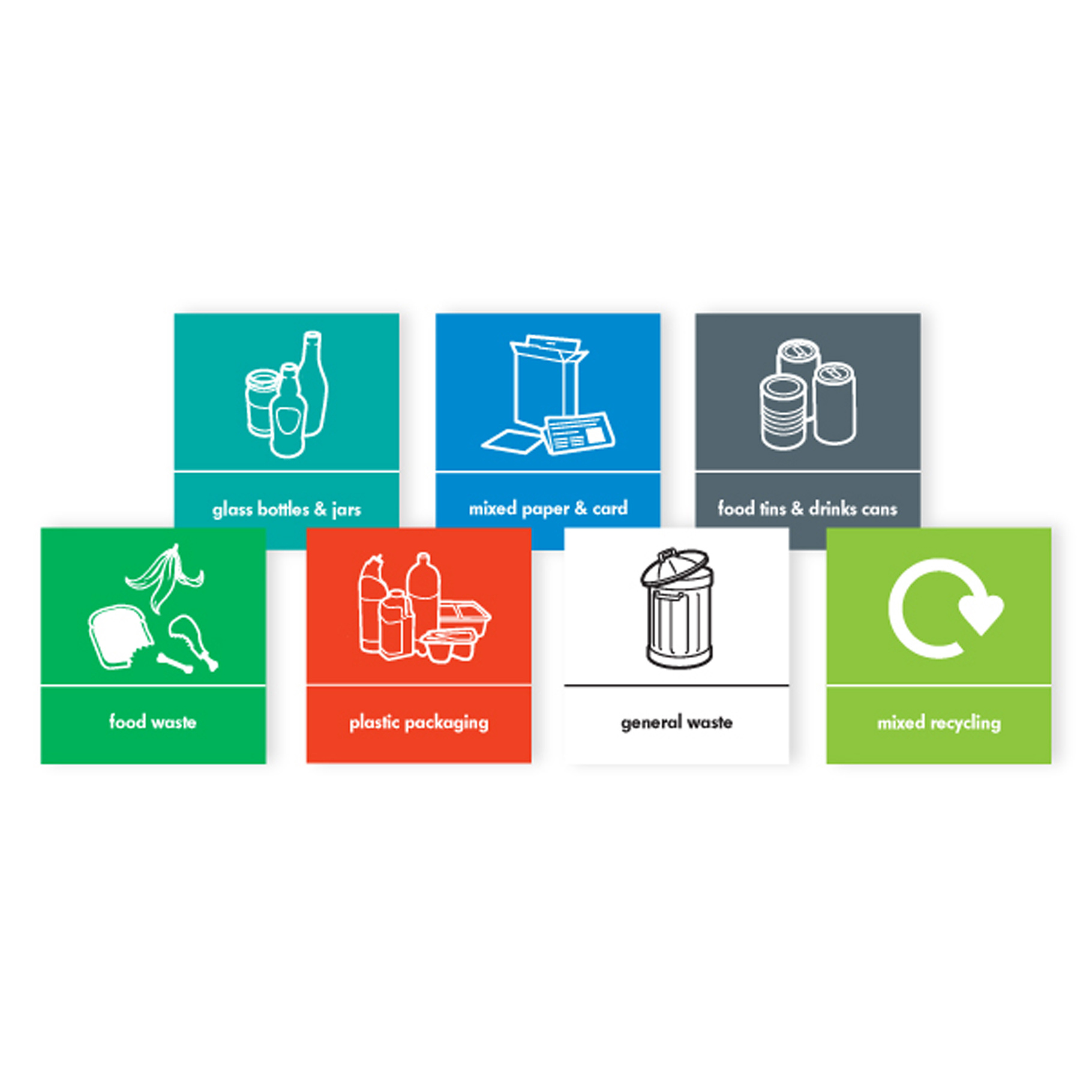 ROBERT SCOTT | RECYLING STICKER ENGLISH | 105168