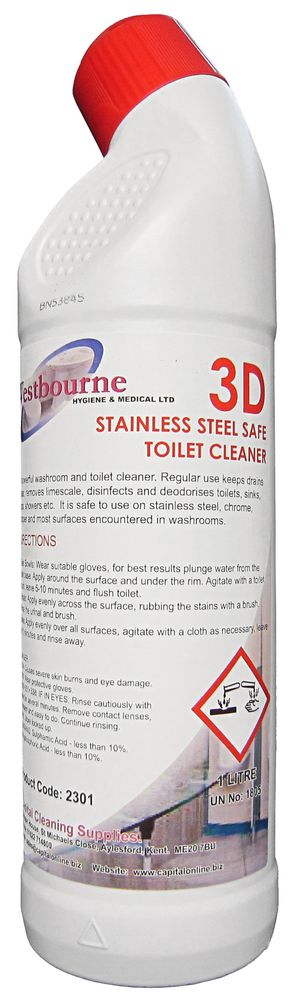 WESTBOURNE | 3D TOILET CLEANER X 1 LTR | 856100