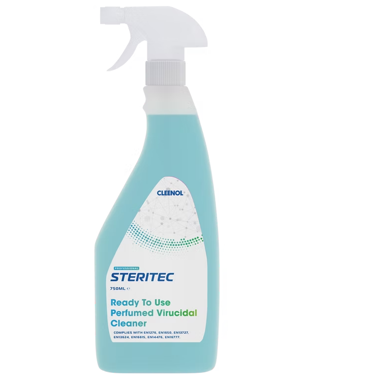 CLEENOL | STERITEC PERFUMED VIRUCIDAL CLEANER RTU X 750ML | STE-PVC-RTU