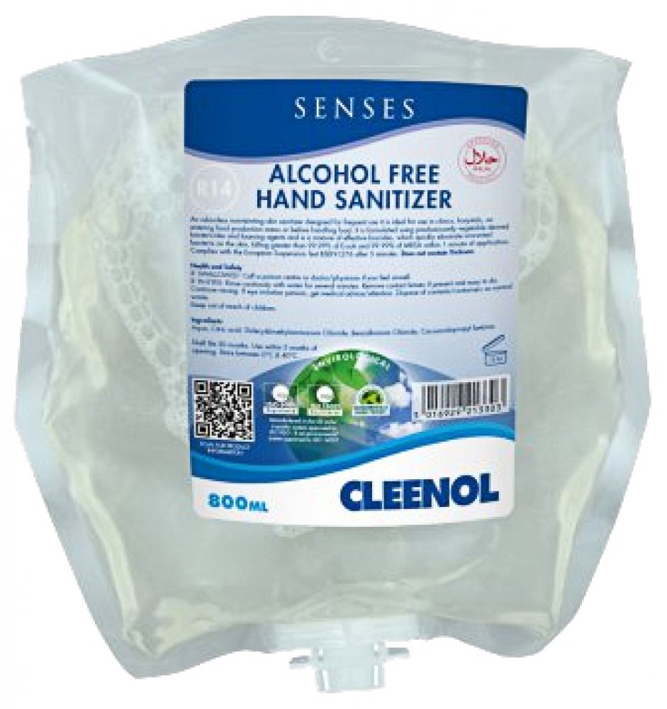 CLEENOL |  ALCOHOL FREE HAND SANITISER 3 X 800 ML | 74117 | 74117