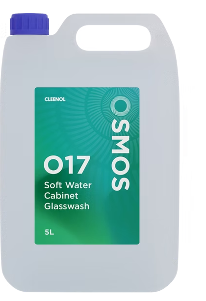 CLEENOL | OSMOS SOFT WATER CABINET GLASSWASH X 5 LTR | OSM-SWCG