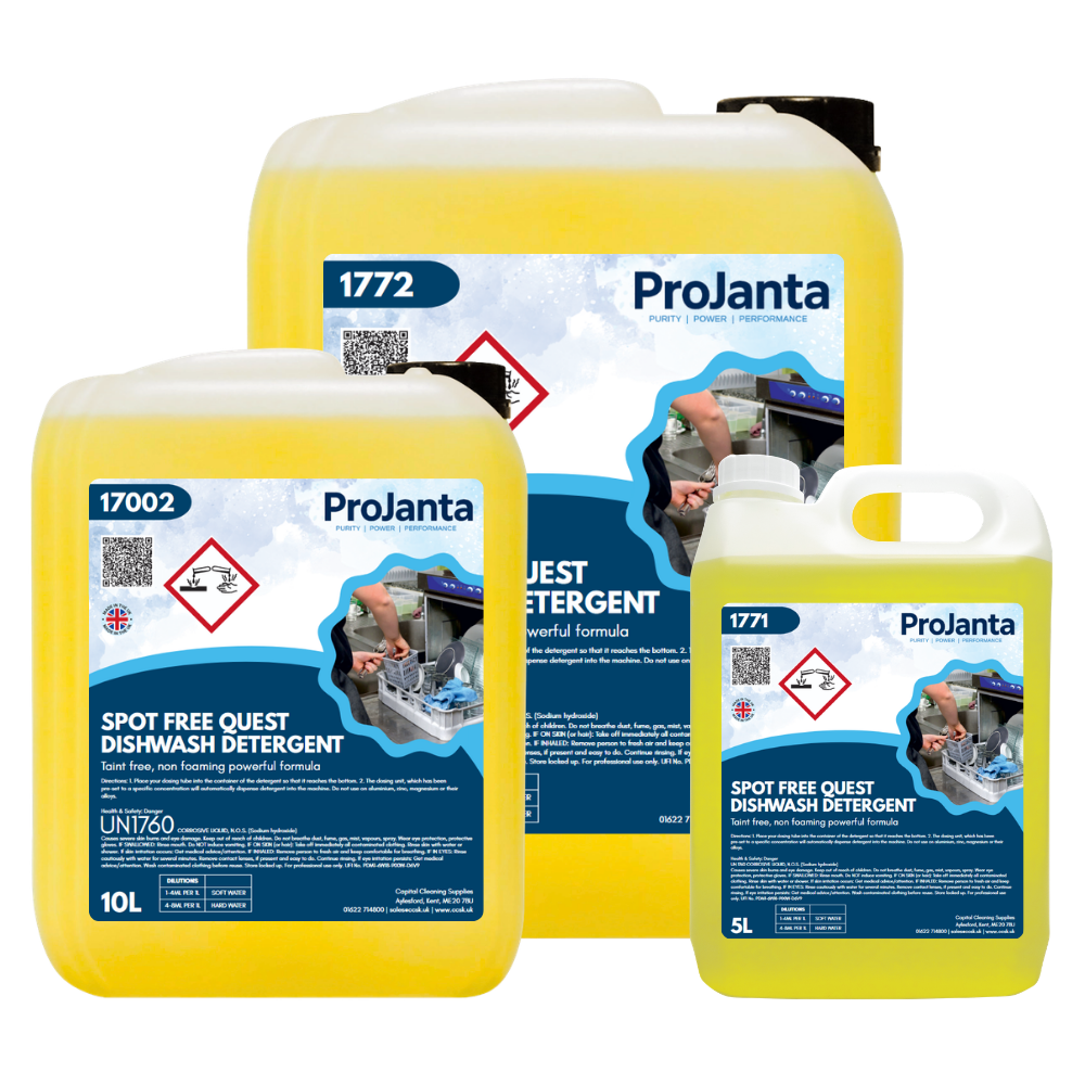PROJANTA | SPOT FREE QUEST DISHWASHER LIQUID DETERGENT