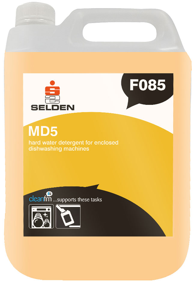 SELDEN | MD5 DISHWASH DETERGENT X 5 LTR | F085