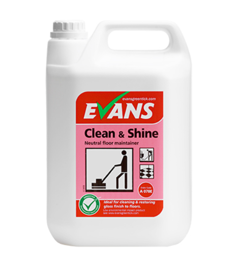 EVANS |  CLEAN & SHINE 5LTR | A078EEV2