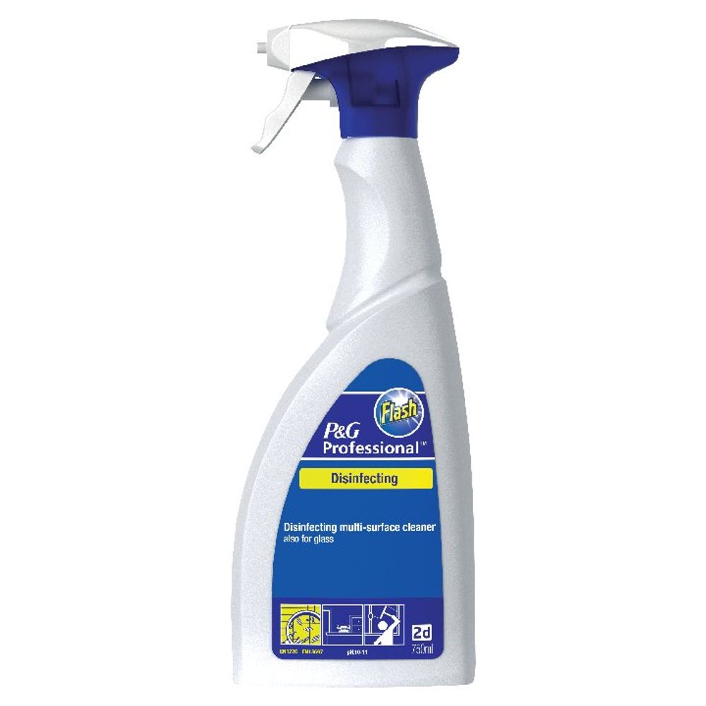 P&G | FLASH ANTIBACTERIAL MULTI SURFACE CLEANER  PROFESSIONAL X 750ML