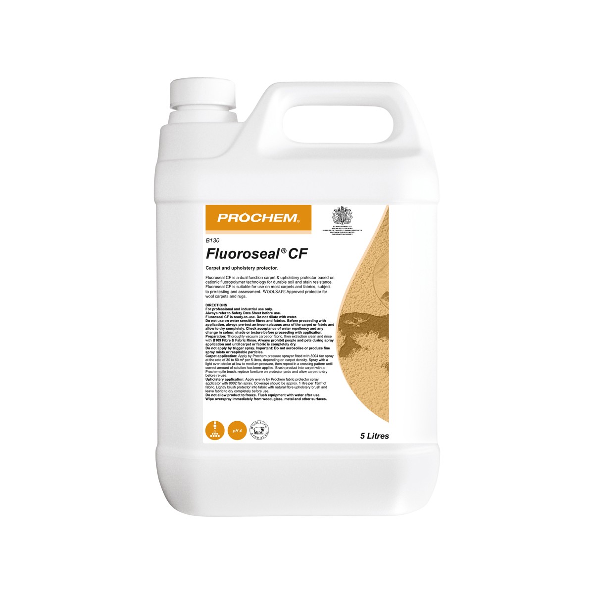 PROCHEM | FLUOROSEAL CF CARPET PROTECTOR X 5 LTR | B130-05 | 2521