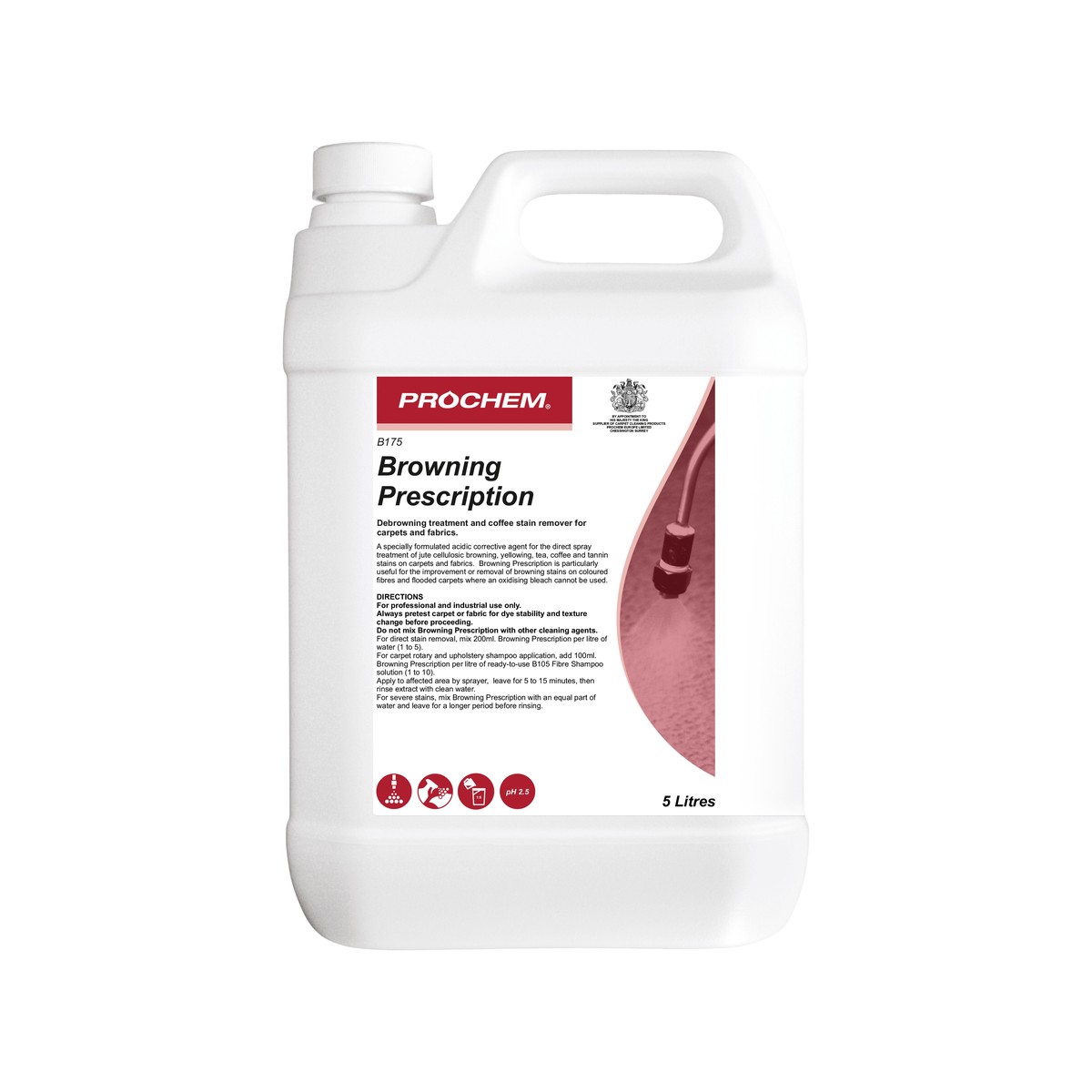 PROCHEM | BROWNING PRESCRIPTION X 5 LTR | B175 | 2542