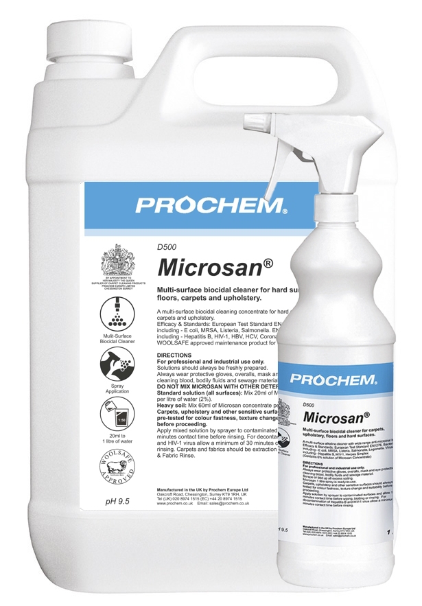 PROCHEM | MICROSAN SANITISER | D500-01