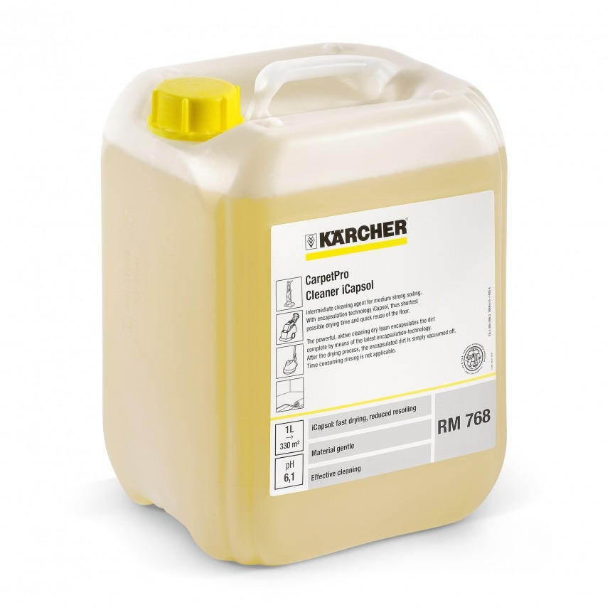 KARCHER |  RM768 ICAPSOL CARPET DETERGENT X 10 LTR | 6.295-562.0