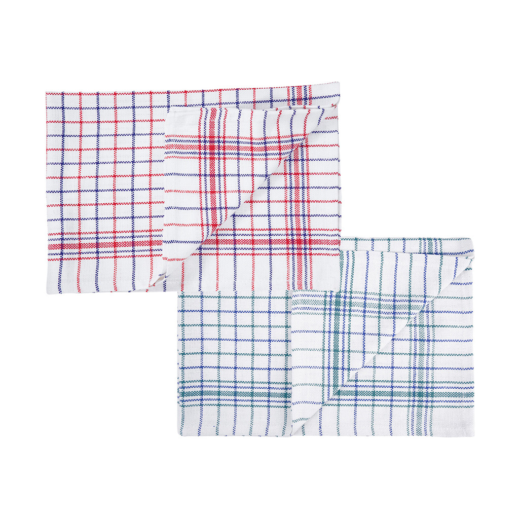 ROBERT SCOTT | CATERERS CHECK TEA TOWELS 18" X 28" X 10 | 102745