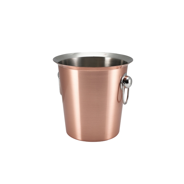 GENWARE | COPPER PLATED WINE BUCKET WITH RING HANDLES | 26203C
