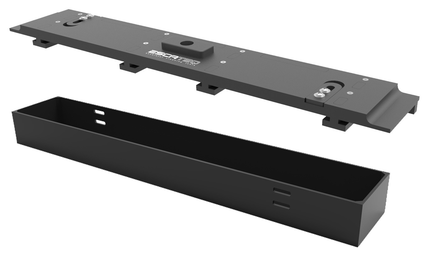 ESCATEQ | TREAD TEQ HEAD UNIT 80CM BLACK C/W SATURATION TUB | HU-0800-32