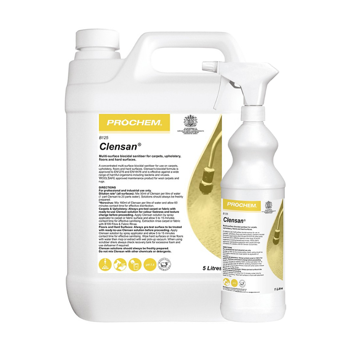 PROCHEM | CLENSAN SANITISER | B125-01 | 2545X