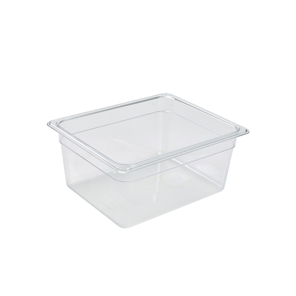 GENWARE | 1/2 -POLYCARBONATE GN PAN 150MM CLEAR | PC12-150
