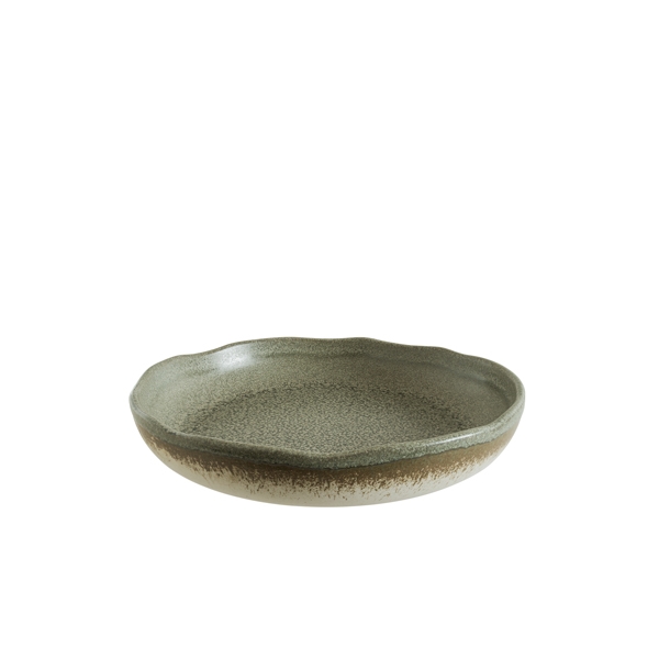 GENWARE | ADELFA CRESTA PASTA PLATE 23CM X 6 | ADFCRS23CK