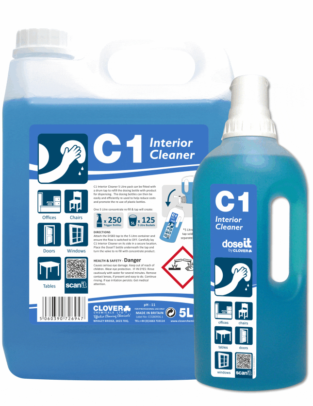 CLOVER (CHRISTEYNS) | 381 C1 DOSE IT INTERIOR CLEANER | 381