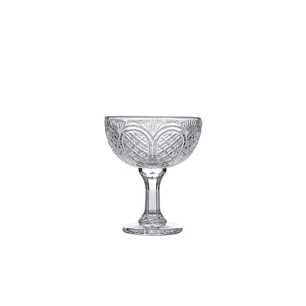 GENWARE | ASTOR VINTAGE CHAMPAGNE COUPE GLASS 23CL X 4 | AST230