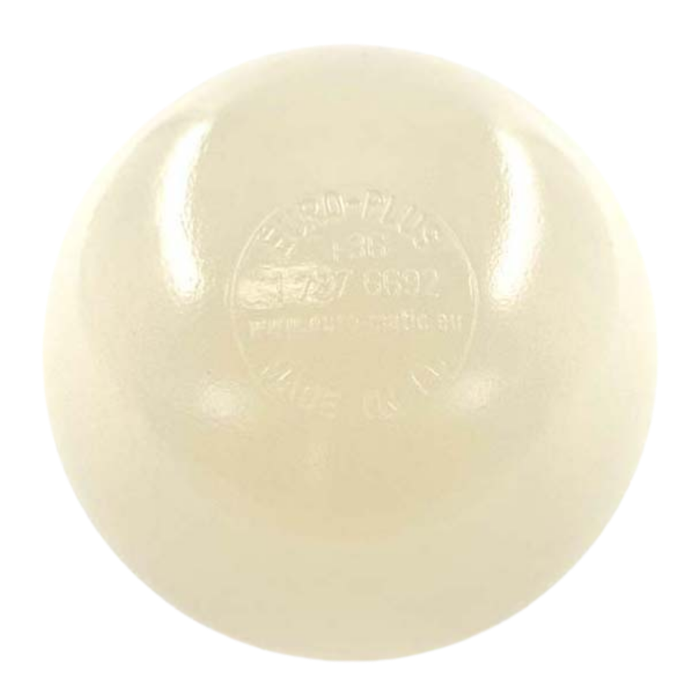 CREAM 75MM BALLS PIT BALLS X 1000
