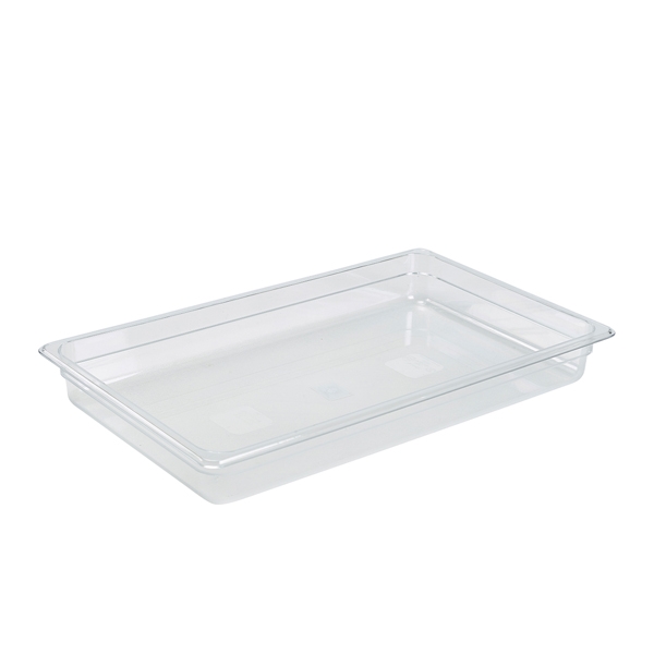 GENWARE | 1/1 -POLYCARBONATE GN PAN 65MM CLEAR | PC11-065