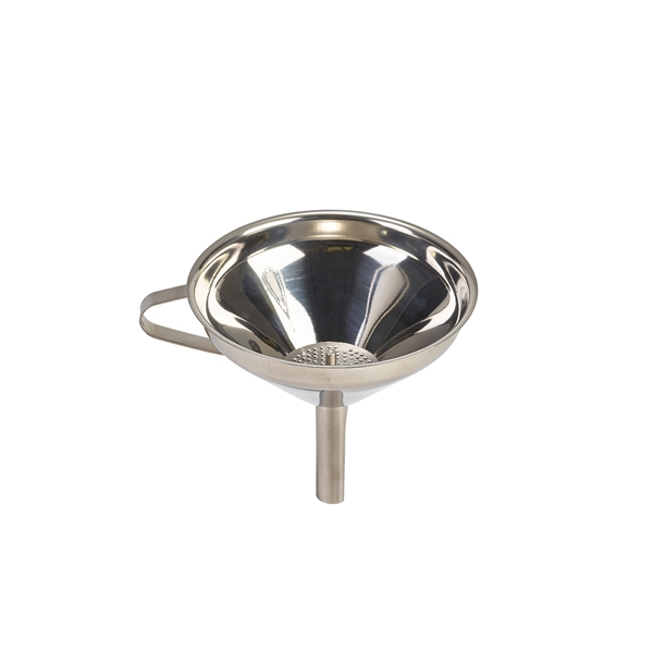 GENWARE | STAINLESS STEEL FUNNEL WITH REMOVABLE STRAINER | 802
