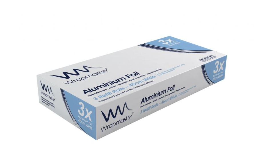 WRAPMASTER | FOIL REFILLS 45CM X 90MTR X 3 | 24C55