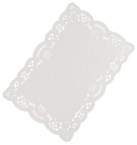 POPPIES EUROPE | LACE TRAY MAT 10 X 14.5INCH X 1000 | SPD188