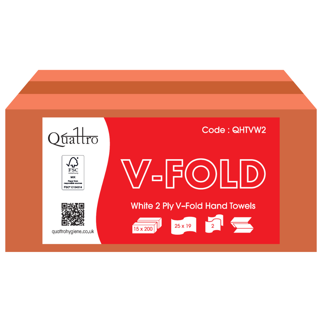 QUATTRO&#x20;&#x7C;&#x20;LUXURY&#x20;V-FOLD&#x20;2PLY&#x20;WHITE&#x20;HAND&#x20;TOWELS&#x20;X&#x20;3000&#x20;&#x7C;&#x20;QHTVW2