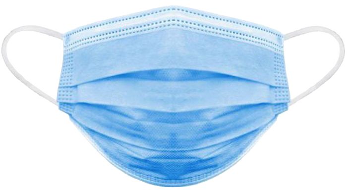 CAPITAL | IIR 3 PLY BLUE FACE MASK X 50