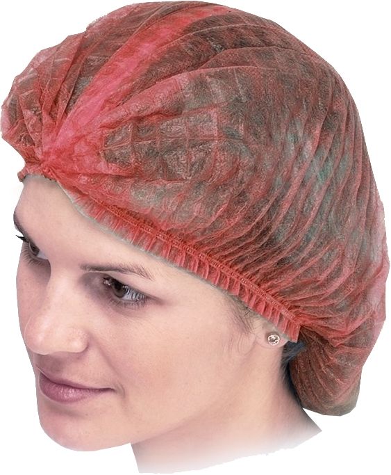 POLYCO HEALTHLINE (HPC) | MOB CAP RED X 100 | DM01R