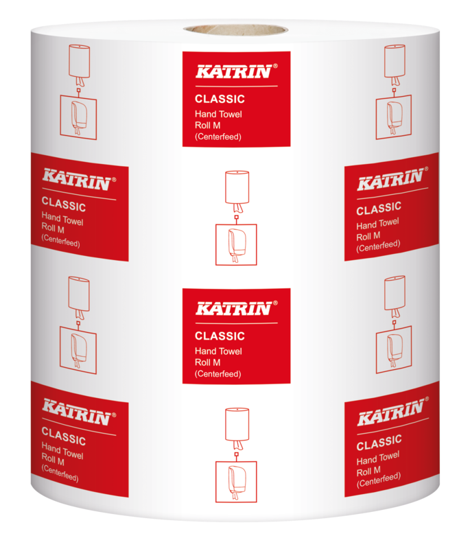 KATRIN | M2 CENTREFEED 2-PLY WHITE ROLLS X 6 | 481911