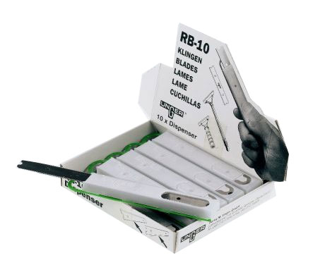 UNGER | RB100 SCRAPER BLADES X 10 | RB100