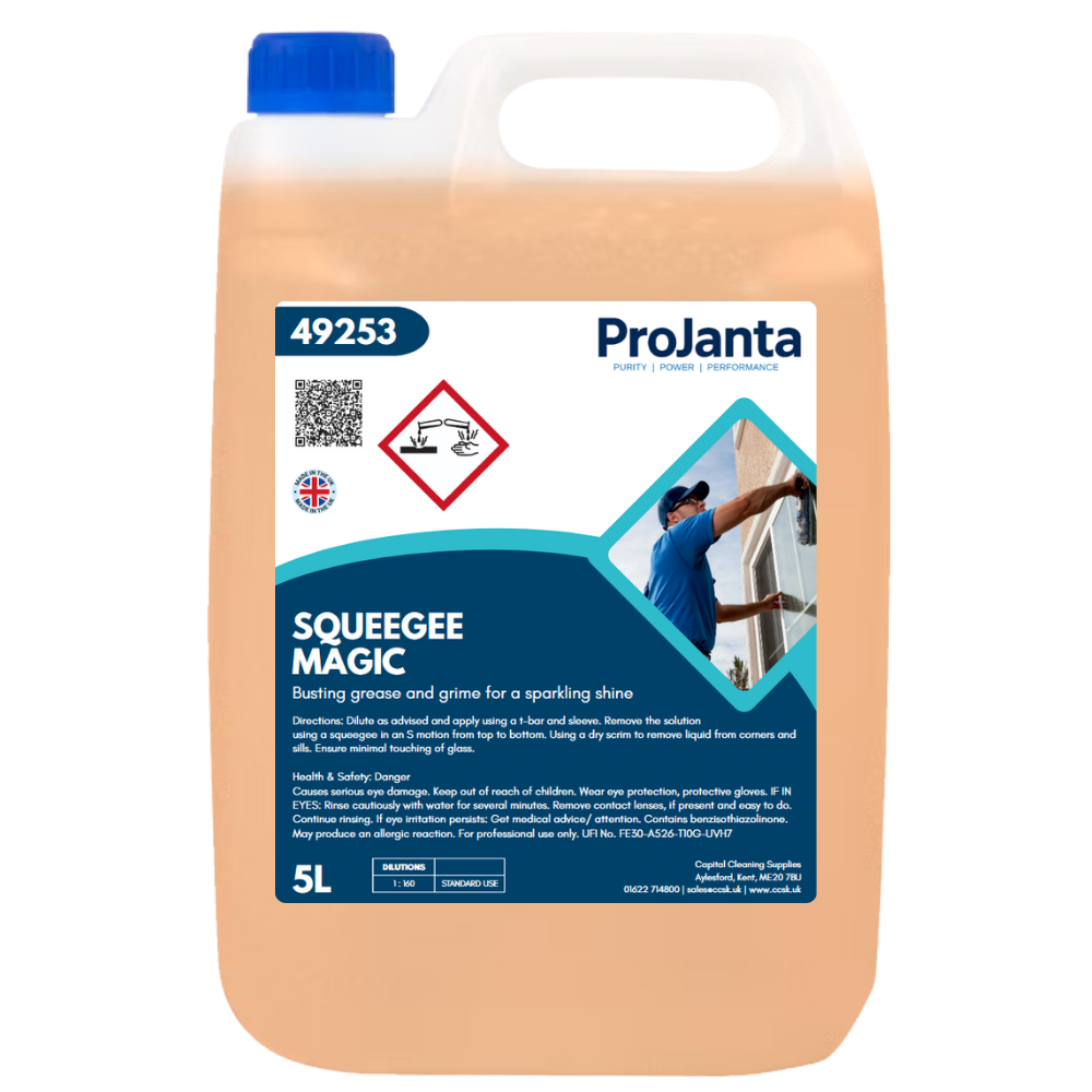 PROJANTA | SQUEEGEE MAGIC WINDOW CLEANERS DETERGENT X 5 LTR | 49253