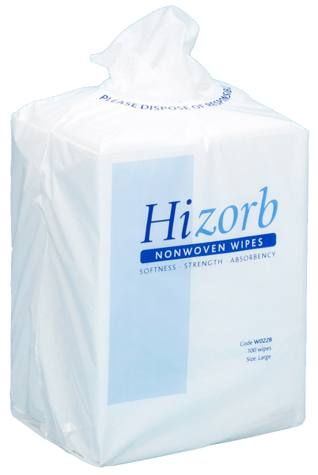 HIZORB |  EXTRA DRY WIPES X 100 | W022B
