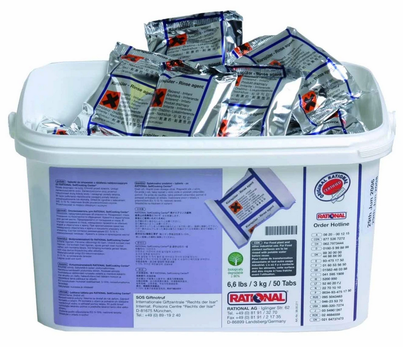 CLEENOL | RATIONAL RINSE AID TABLETS X 50 | 23156