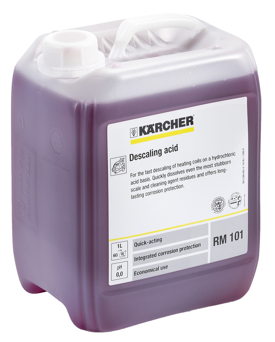 KARCHER |  RM101 PRESSURE WASHER DESCALER X 5LTR | 6.295-398.0