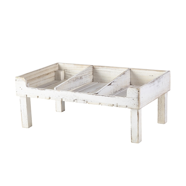 GENWARE |  RUSTIC WOODEN DISPLAY CRATE STAND | TR5321W