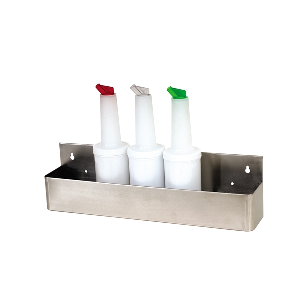 GENWARE | STAINLESS STEEL 6 BOTTLE SPEED RAIL | SR22-06