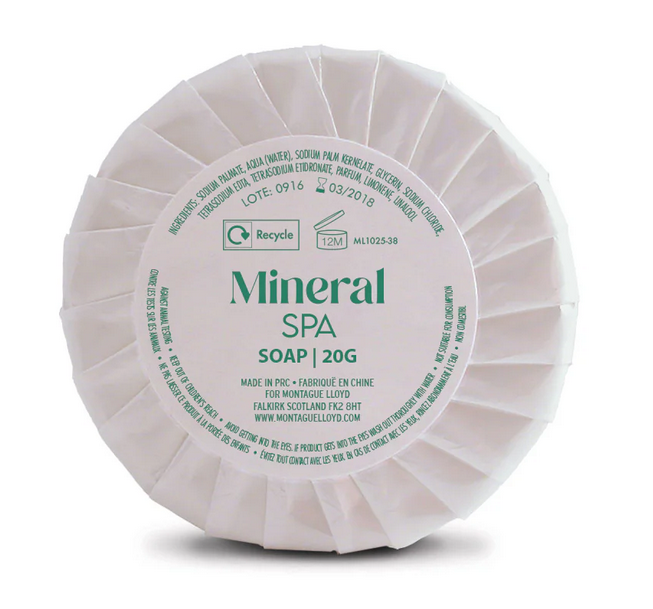 WRAPPED MINERAL SPA SOAP | 852.043