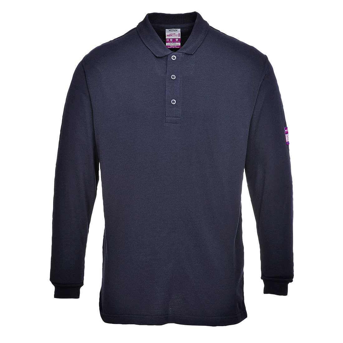 PORTWEST | FIRE RESISTANT ANTI STATIC L/SLEEVE POLO SHIRT | FR10