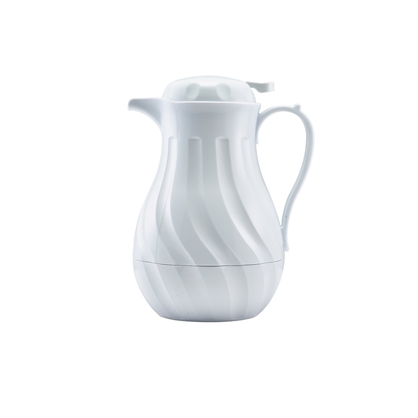 GENWARE | INSULATED BEVERAGE SERVER, WHITE 2 LTR | 4022-64