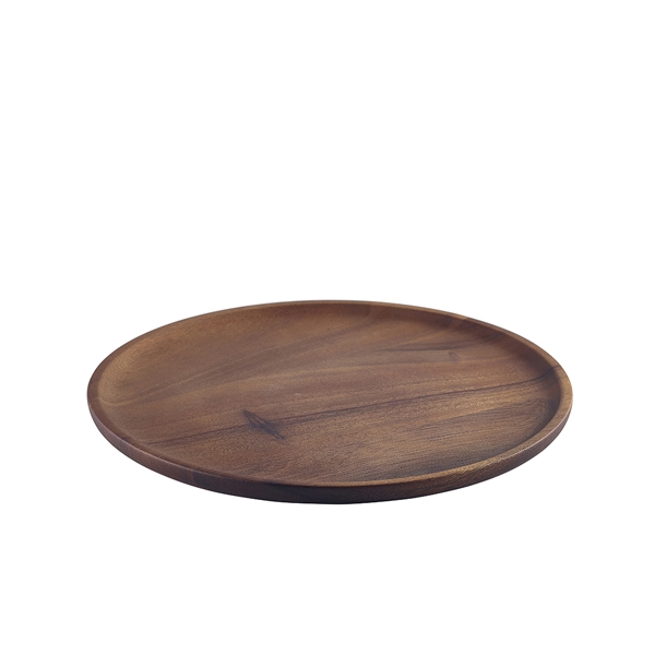 GENWARE | ACACIA WOOD SERVING PLATE 26CM | WSPL26