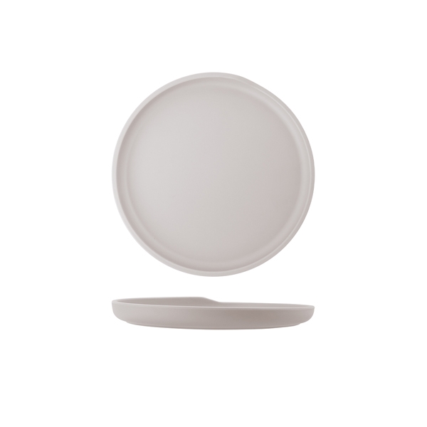 GENWARE | WHITE COPENHAGEN ROUND MELAMINE PLATE 22.5CM X 6 | CP222645