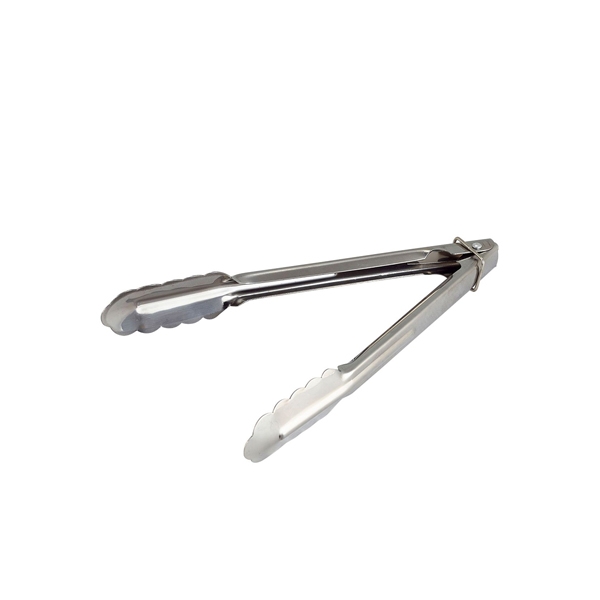 GENWARE | STAINLESS STEEL ALL PURPOSE TONGS | 8409R