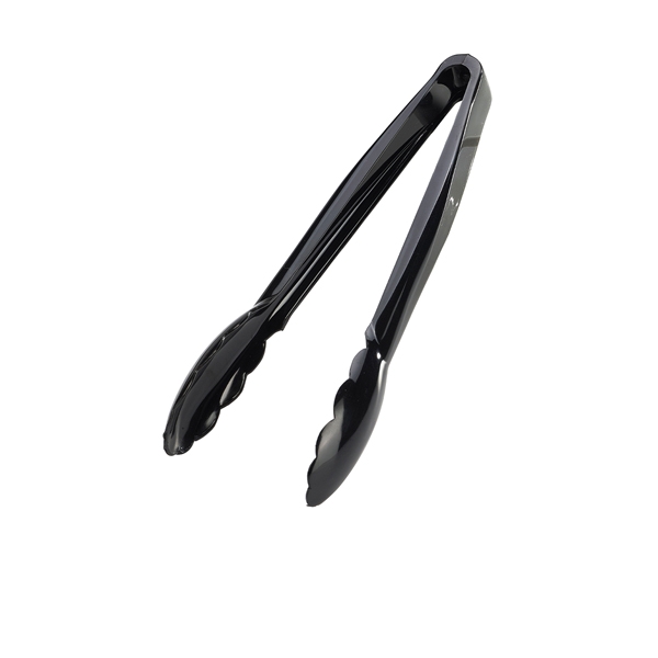 GENWARE | UTILITY TONGS 12" BLACK X 1 | 4712-03