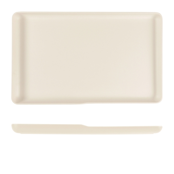 GENWARE | WHITE CPH M/MINE GN 1/1 PLATTER 53 X 32.5 X 3.5CM | CP110345