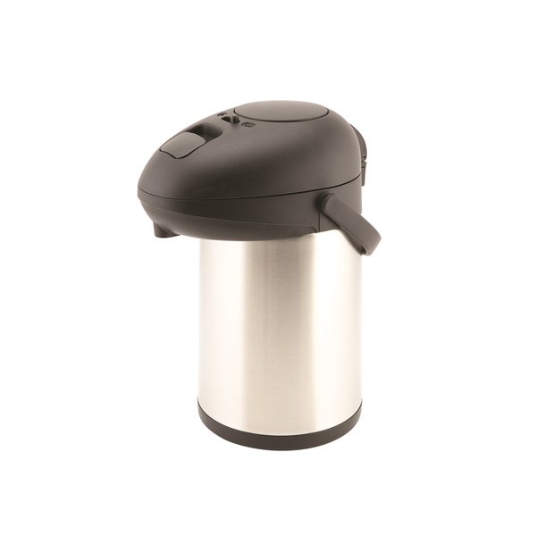 GENWARE | STAINLESS STEEL COFFEE / TEA PUMP POT 2.5 LTR | V7251