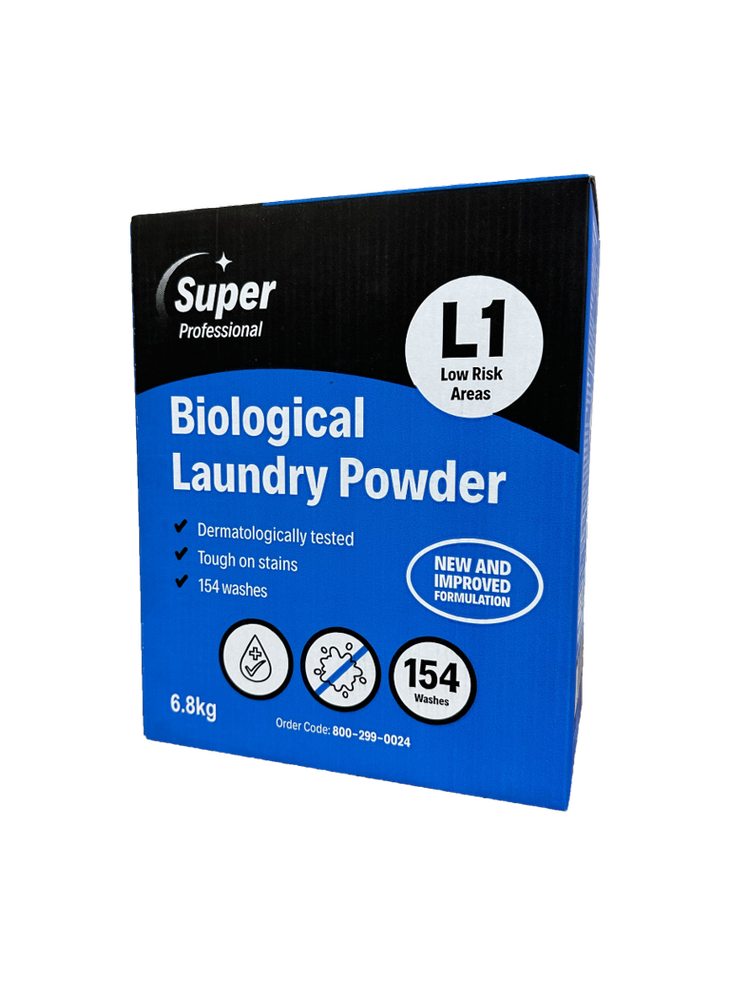 MIRIUS | SUPER PROFESSIONAL BIOLOGICAL LAUNDRY POWDER X 154 WASHES | 800-299-0024